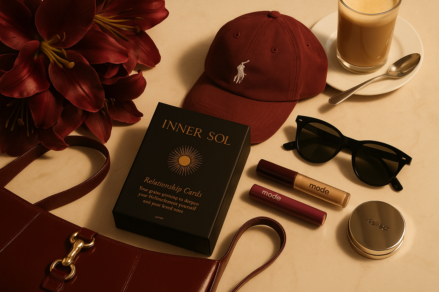 Contemporary Burgundy